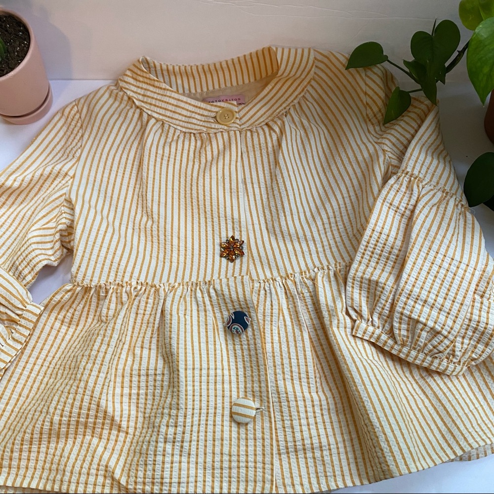 ErotoKritos Cotton Peplum Jacket